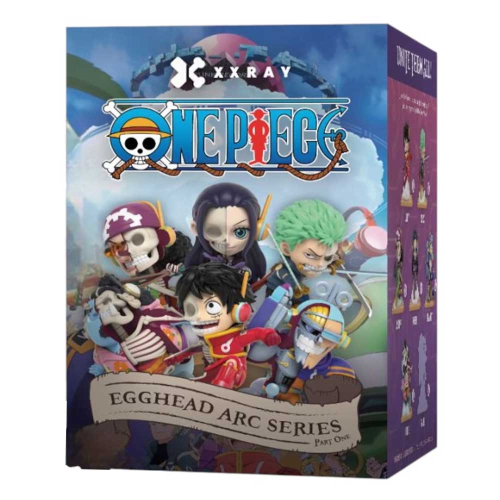 Mighty Jaxx XXRAY One Piece Egghead Arc Part 1 blind box figura 4 inch