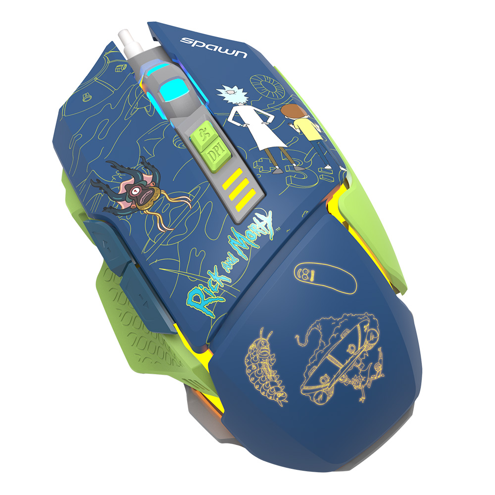 Spawn Rick and Morty Gaming Mouse 01 RGB gejmerski miš 12.800 DPI