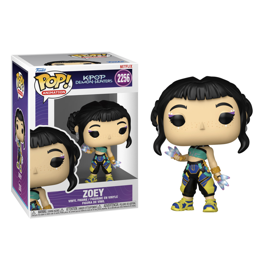 Funko POP! Animation KPop Demon Hunters Zoey #2256 vinil figura
