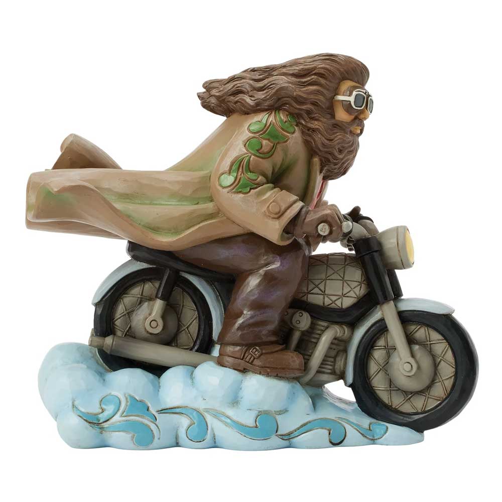 Jim Shore Harry Potter Guardian in the Sky Hagrid na letećem motoru 17 cm