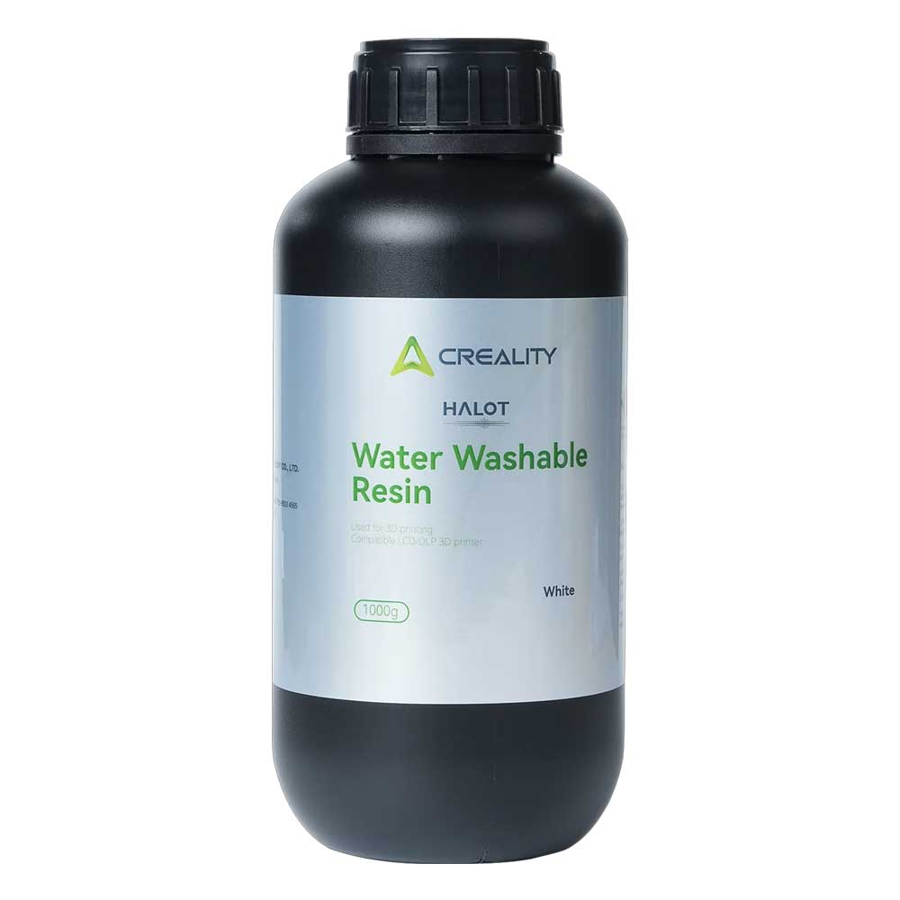 Creality HALOT Water Washable Resin bela 1 kg