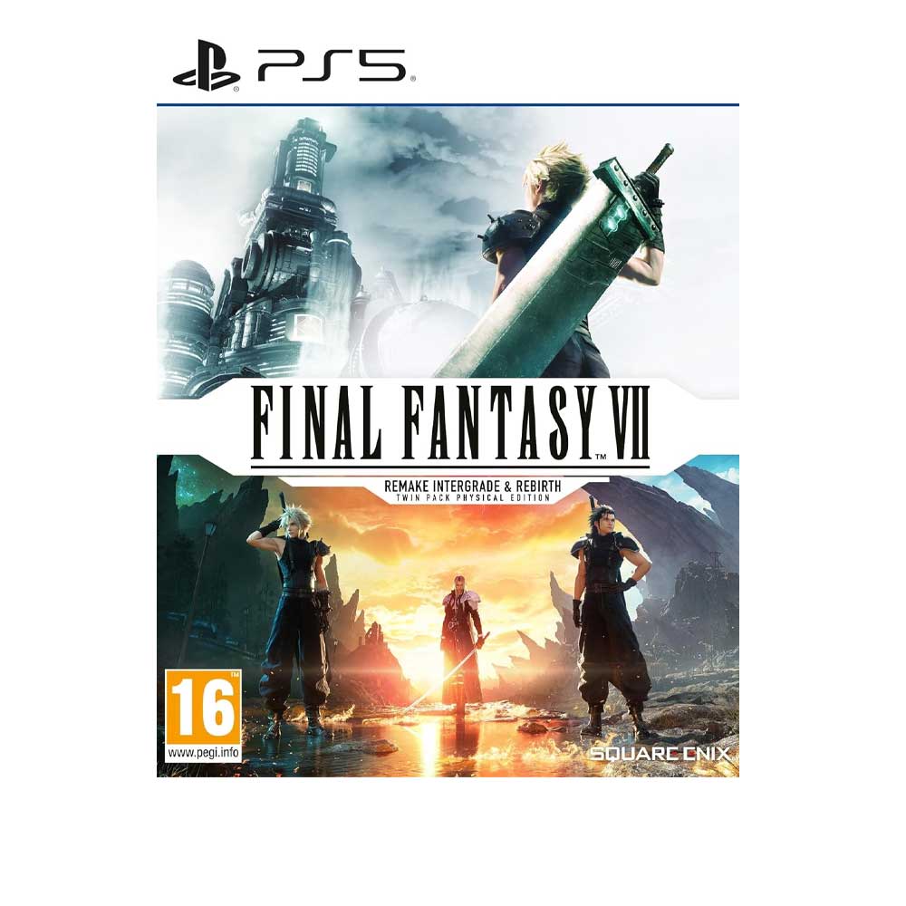 Square Enix Final Fantasy VII Remake Intergrade & Rebirth Twin Pack PS5