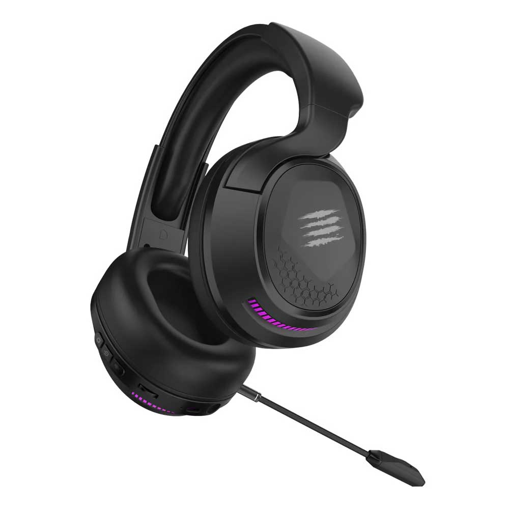 Mad Catz P.I.L.O.T. PRO bežične RGB gaming slušalice, crne