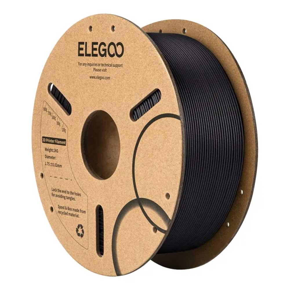 ELEGOO PLA-CF crni filament za 3D štampu, 1,75 mm, 1 kg