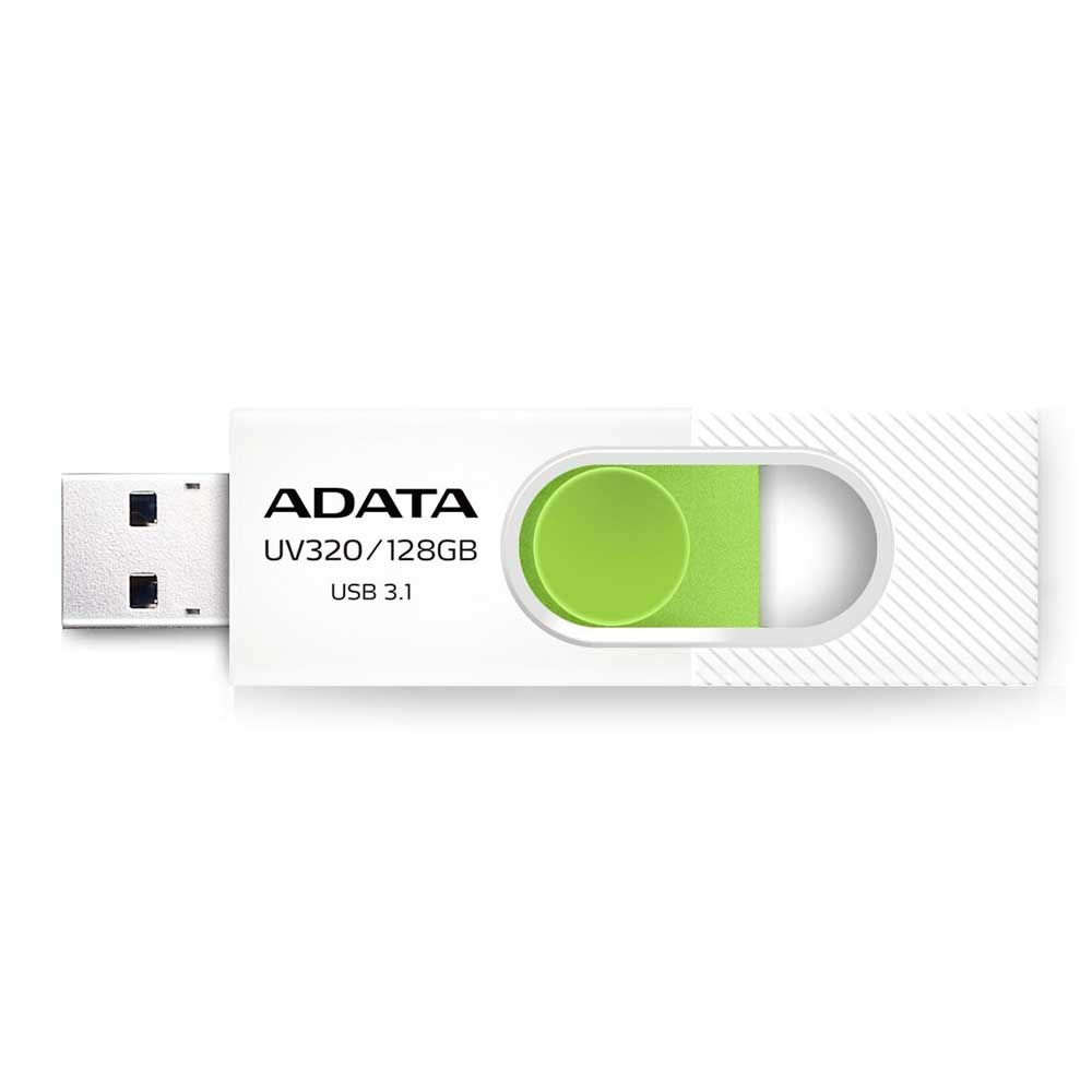 ADATA UV320 128GB USB 3.2 Gen 1 fleš memorija bela/zelena