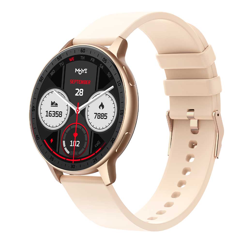 Moye Kronos 3R EVO Rose/Burgundy pametni sat 1,43" AMOLED