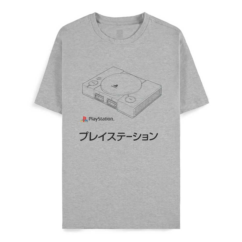 PlayStation O.G. Console muška majica XL siva