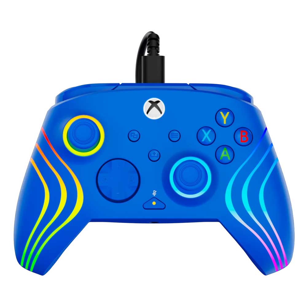 Turtle Beach Afterglow Wave žični Xbox/PC kontroler plavi sa RGB osvetljenjem