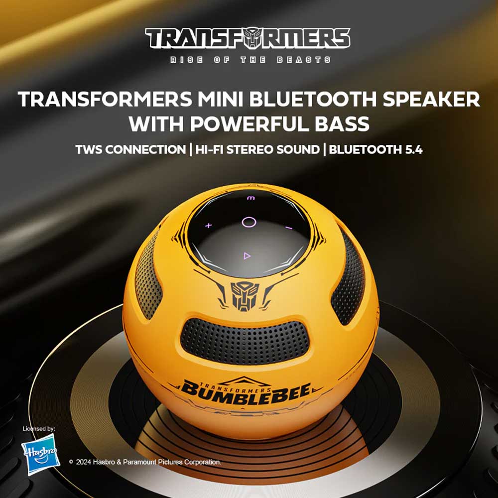Transformers TF-Y17 Bumblebee prenosivi Bluetooth zvučnik 5 W žuti