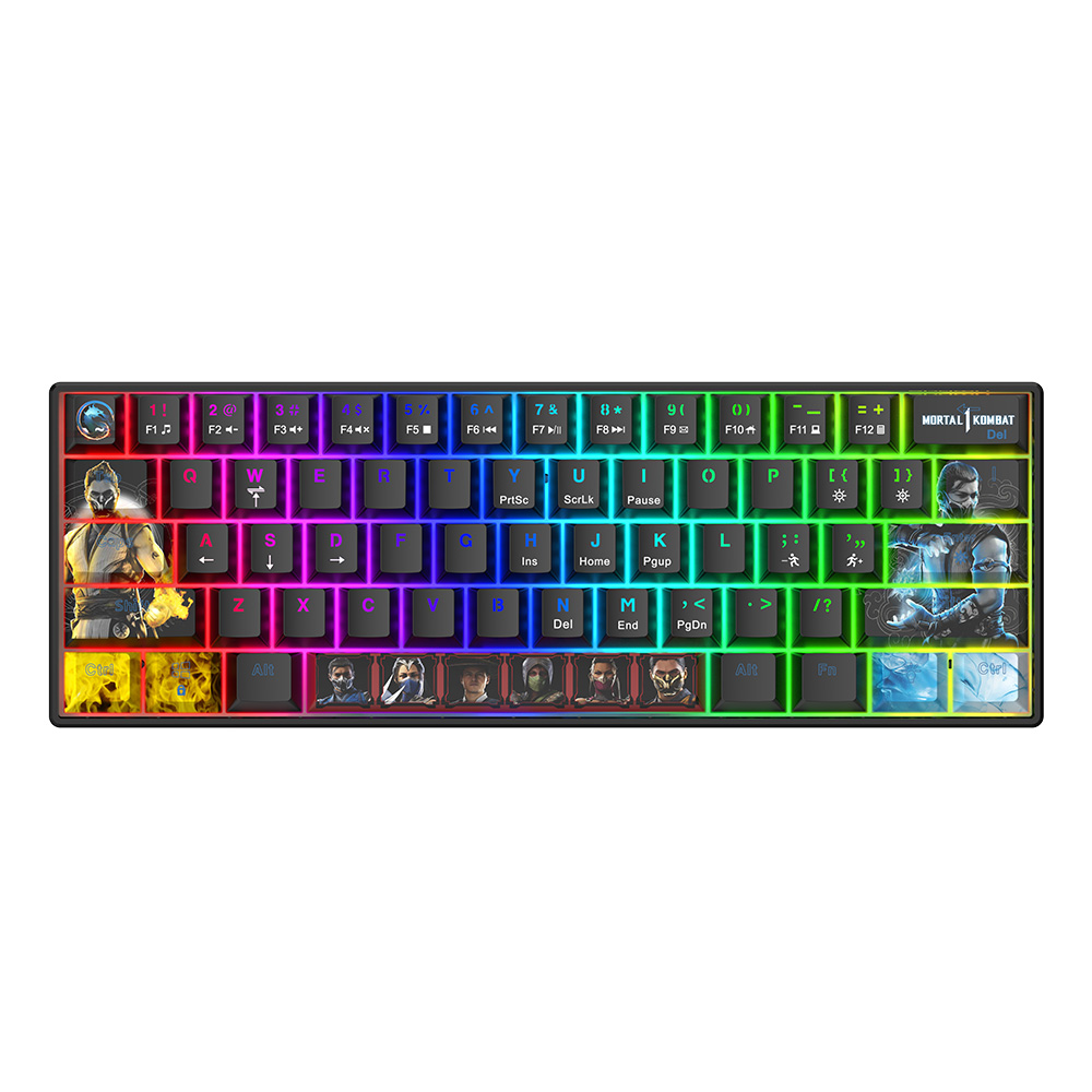Spawn Mortal Kombat 60% mehanička tastatura, RGB i USB-C
