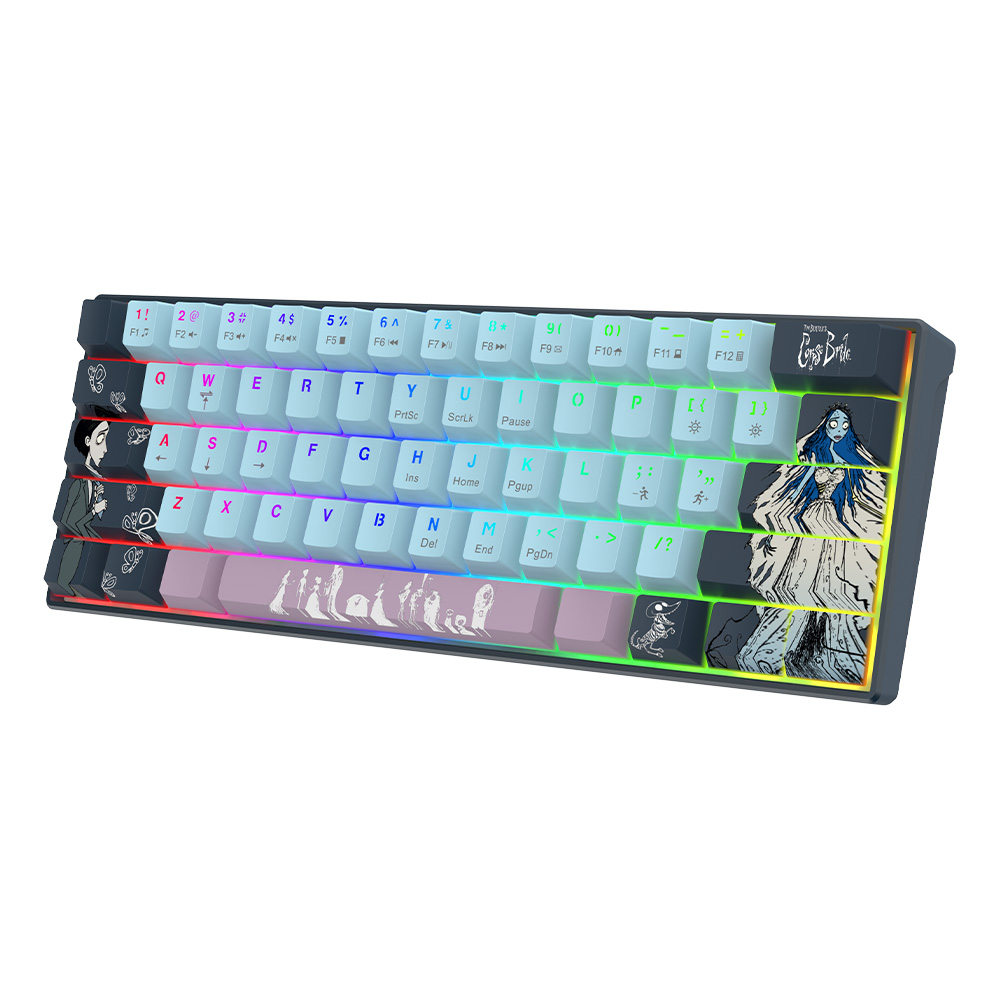 Spawn Corpse Bride 60% mehanička tastatura, RGB i USB-C