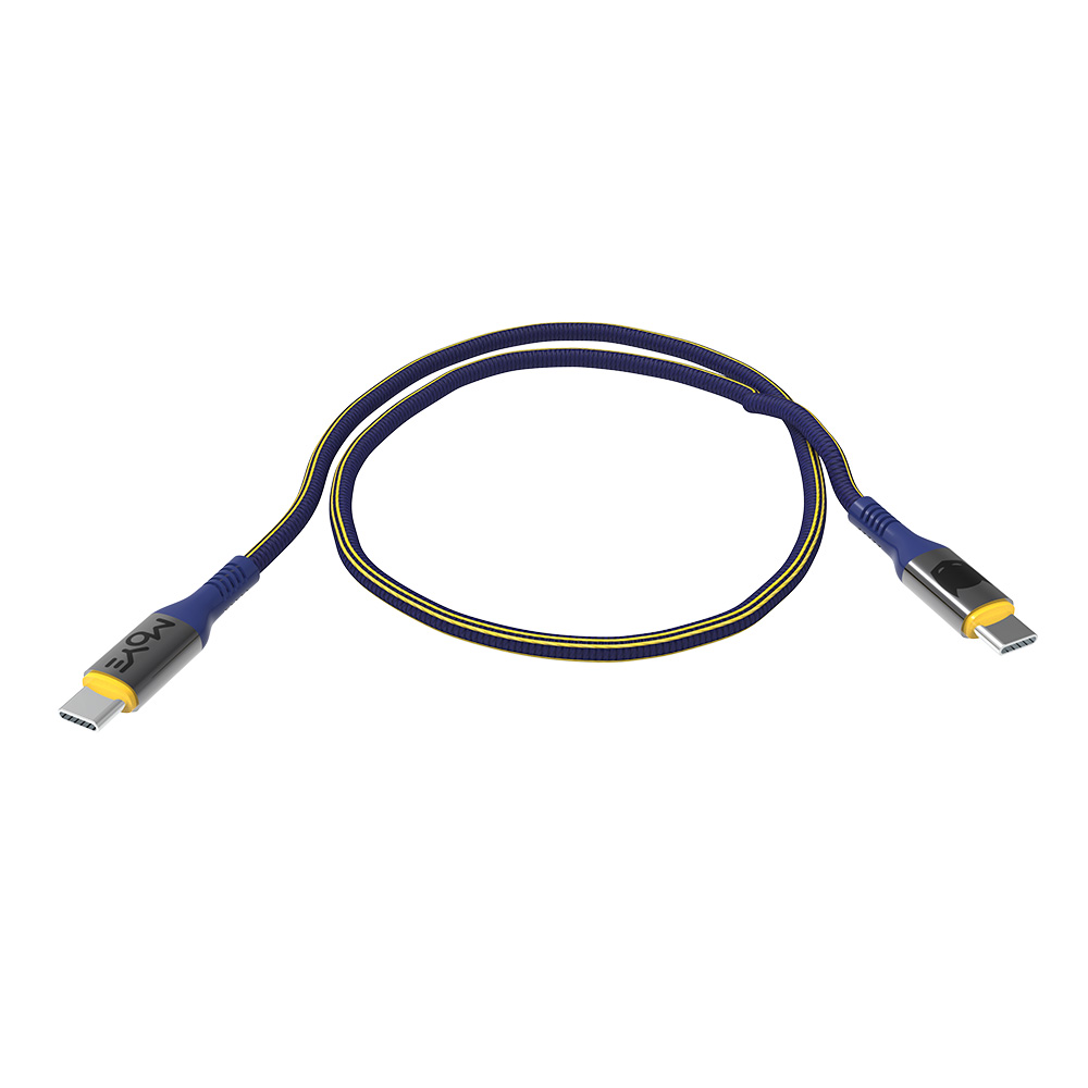 Moye WB Batman USB-C na USB-C kabl za punjenje, 1 m, pleteni