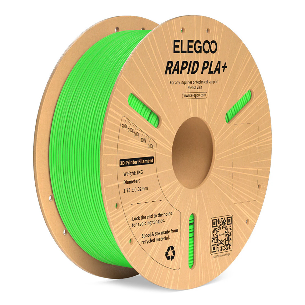 ELEGOO RAPID PLA+ zeleni filament 1,75 mm 1 kg