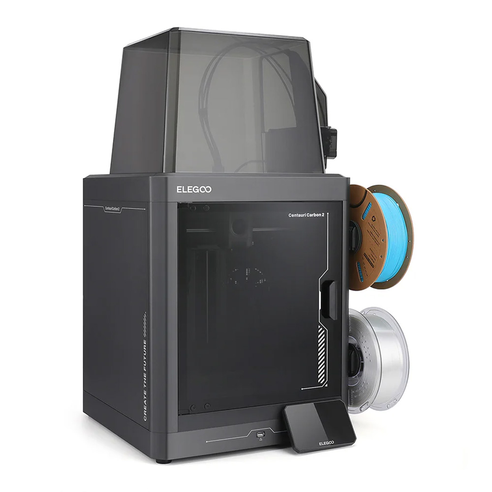 ELEGOO Centauri Carbon 2 Combo CoreXY 3D štampač 4 boje