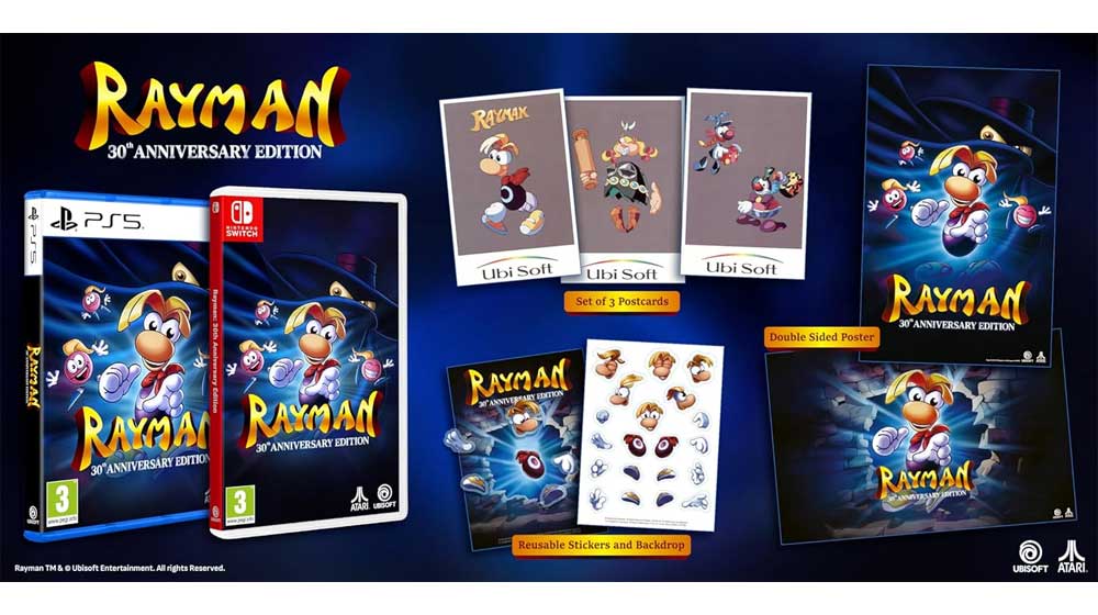 Rayman 30th Anniversary Edition PS5 platformerska igra