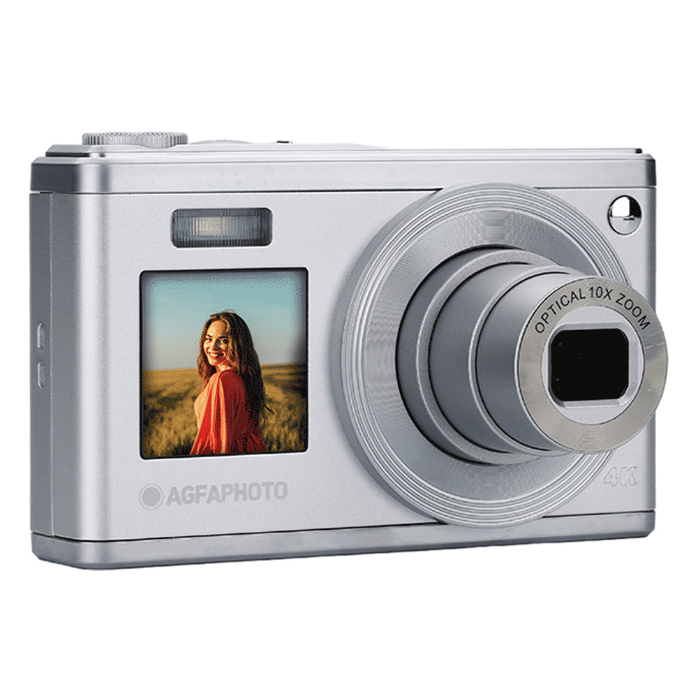 AgfaPhoto Realishot DC9200 srebrni fotoaparat 10× optički zum