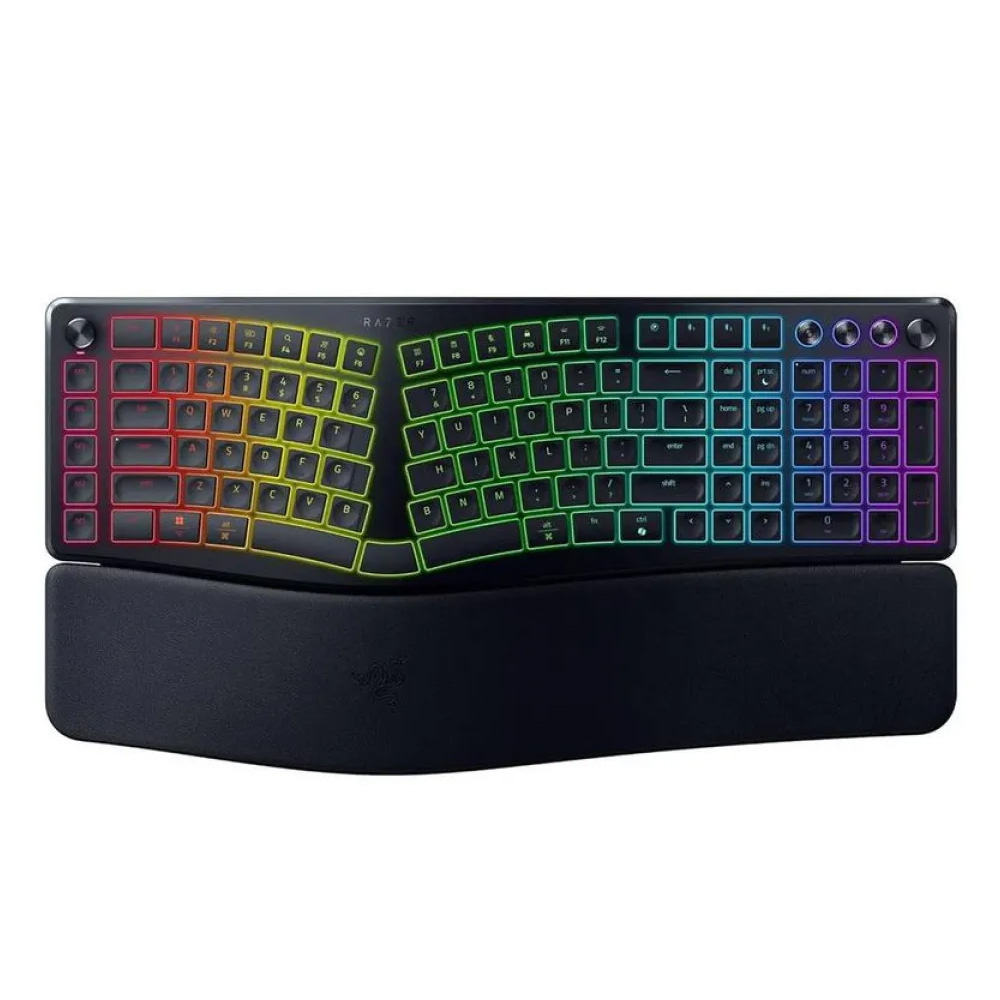 Razer Pro Type Ergo ergonomska RGB tastatura 1000 Hz