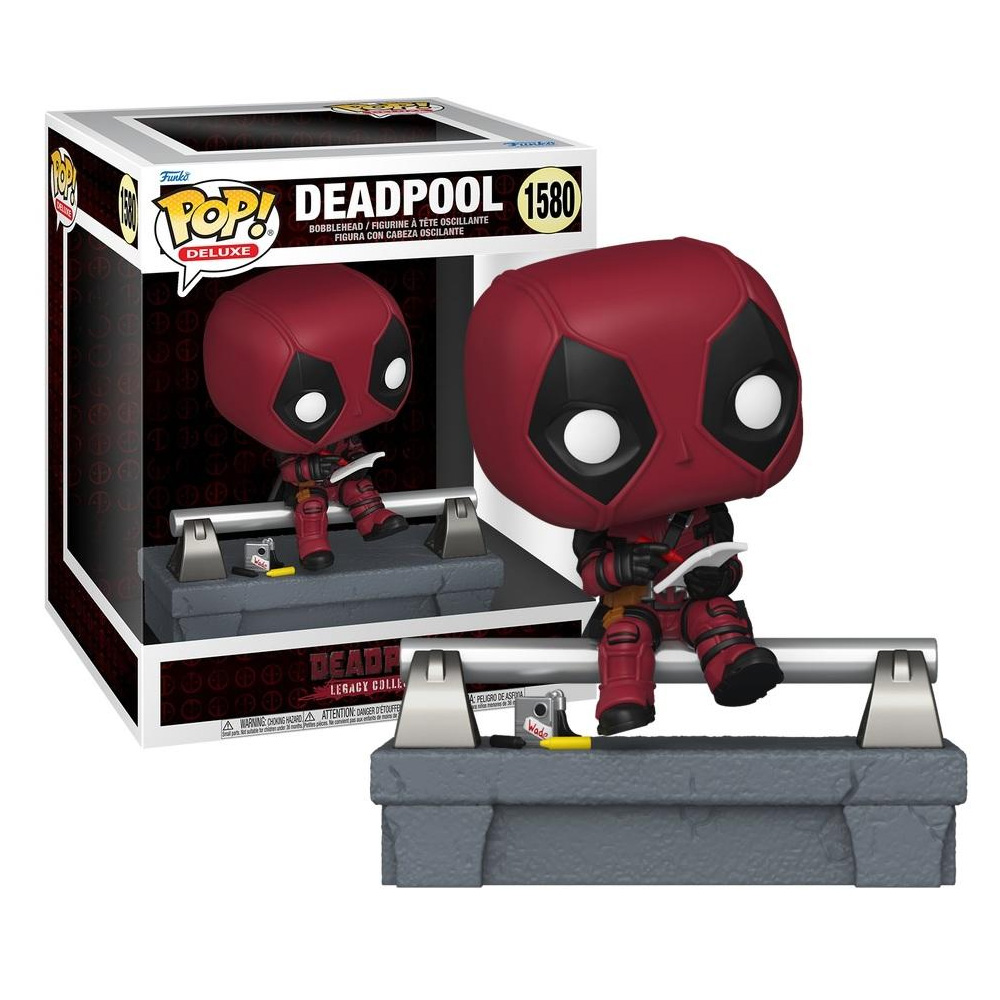 Funko POP! Deluxe Deadpool on Bridge #1580 figura