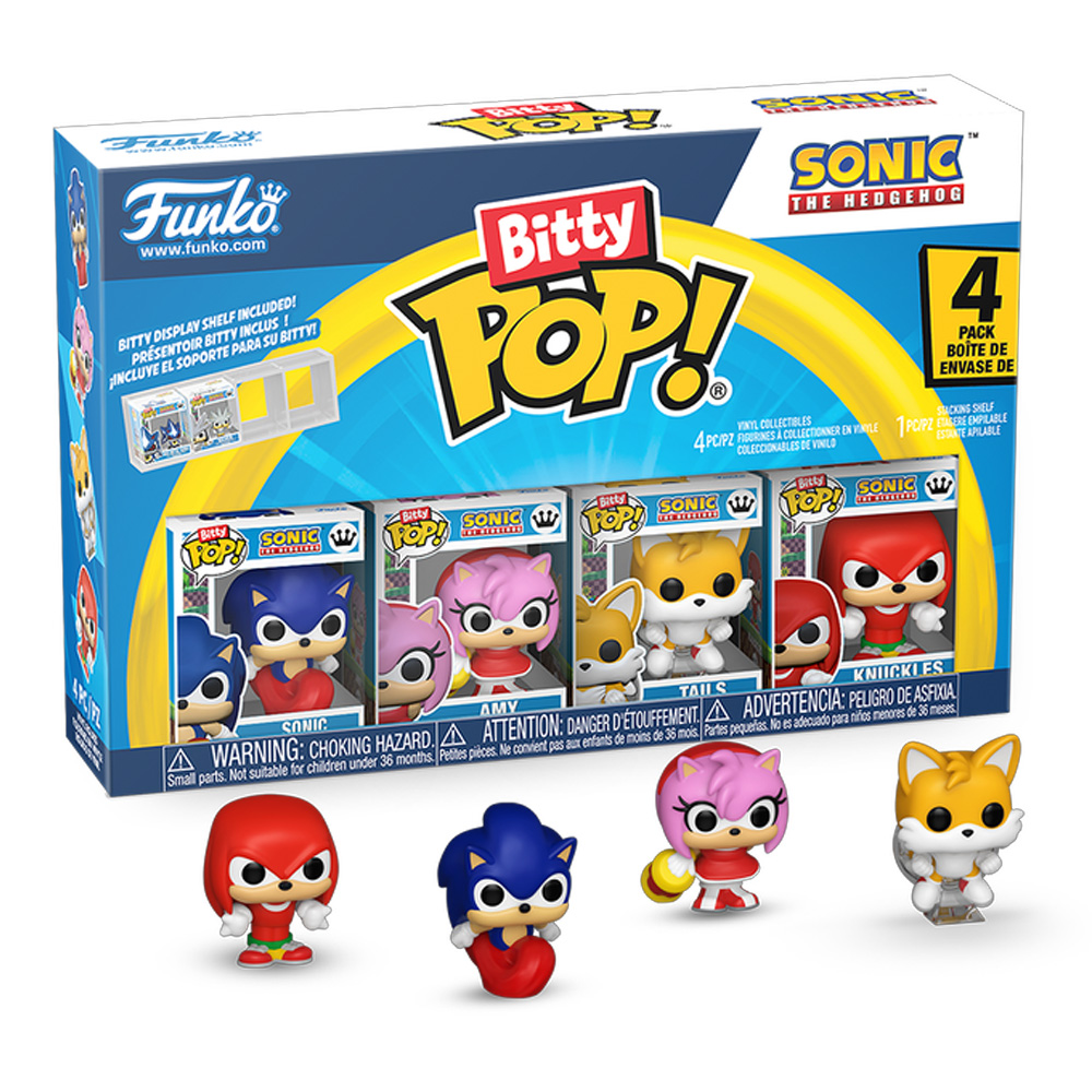 Funko Bitty POP! Sonic the Hedgehog 4-Pack kolekcionarske figure