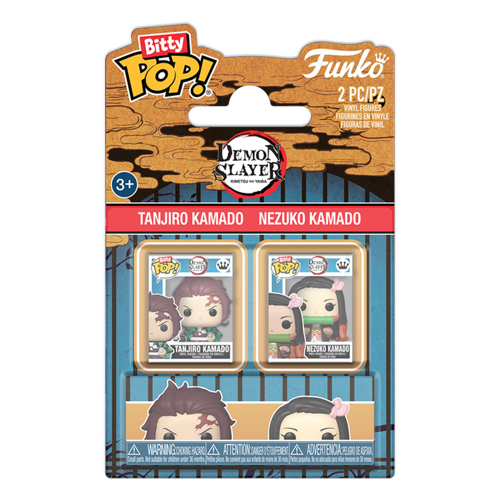 Funko Bitty Pop! Tanjiro i Nezuko 2-pack – Demon Slayer