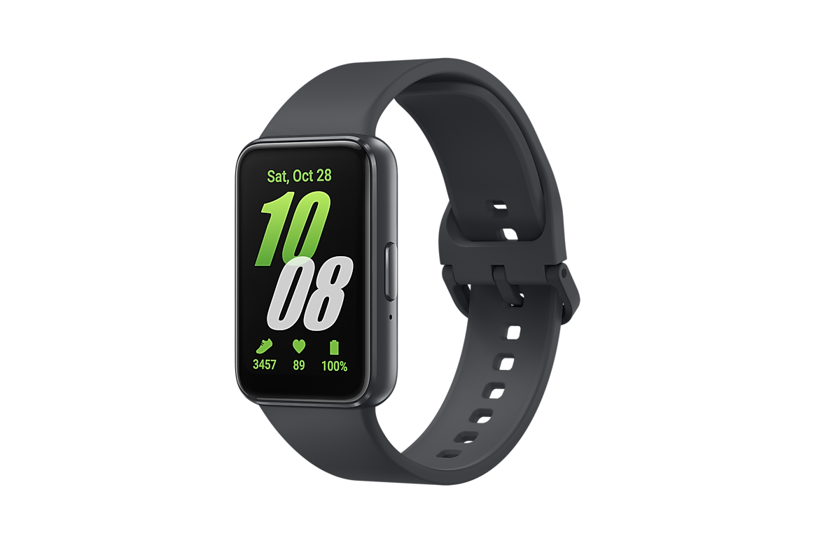 Samsung Galaxy Fit3 siva pametna narukvica sa AMOLED ekranom
