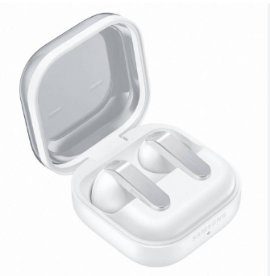 Samsung Galaxy Buds4 bele open-fit Bluetooth slušalice