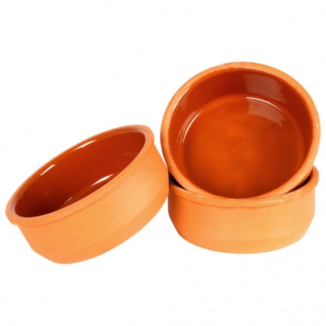 Vilde 121742 kamene keramičke činije za pečenje 12 cm, 200 ml, 3 komada