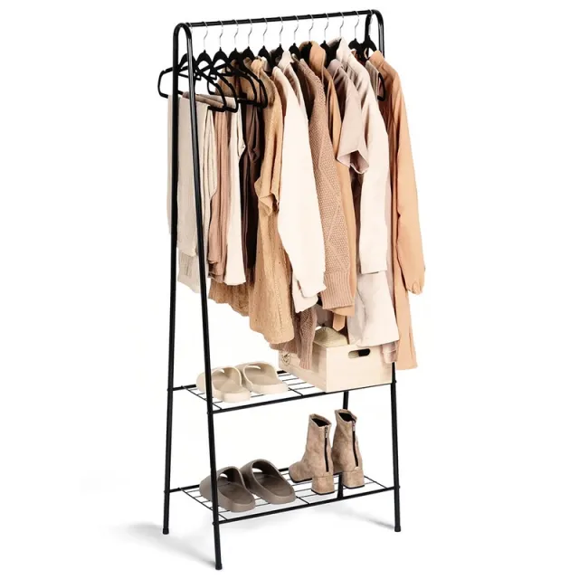 Vilde 568004 metalni čiviluk sa 2 police, 153 cm