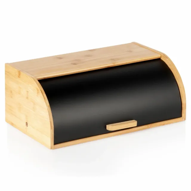 Vilde 229323 bambusova kutija za hleb sa kliznim poklopcem 41 × 25,5 × 16,5 cm