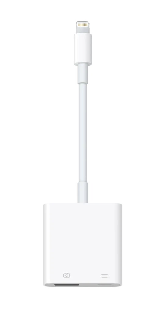 Apple Lightning na USB 3 adapter za kameru sa dodatnim Lightning priključkom