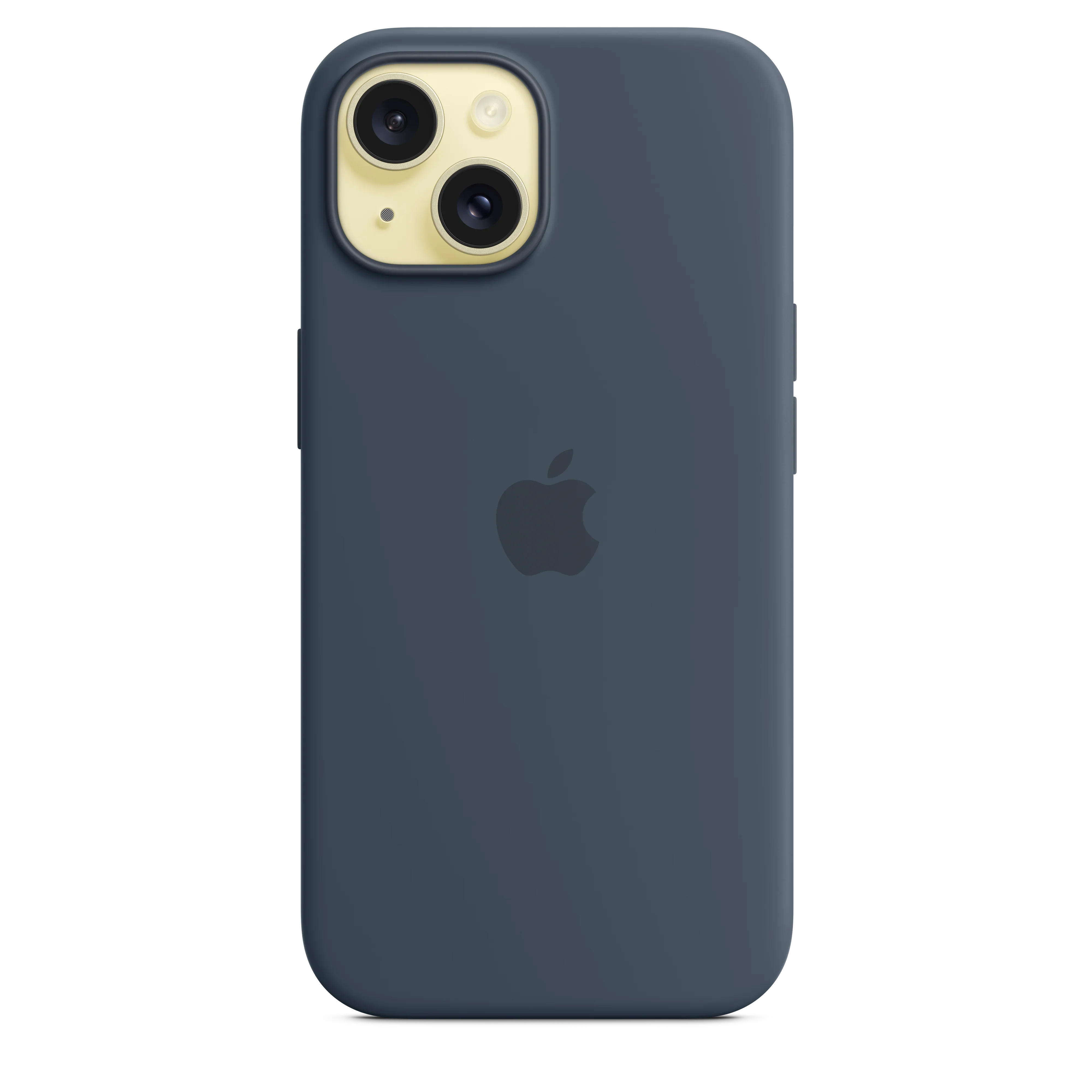 Apple iPhone 15 silikonska futrola sa MagSafe-om, Storm Blue