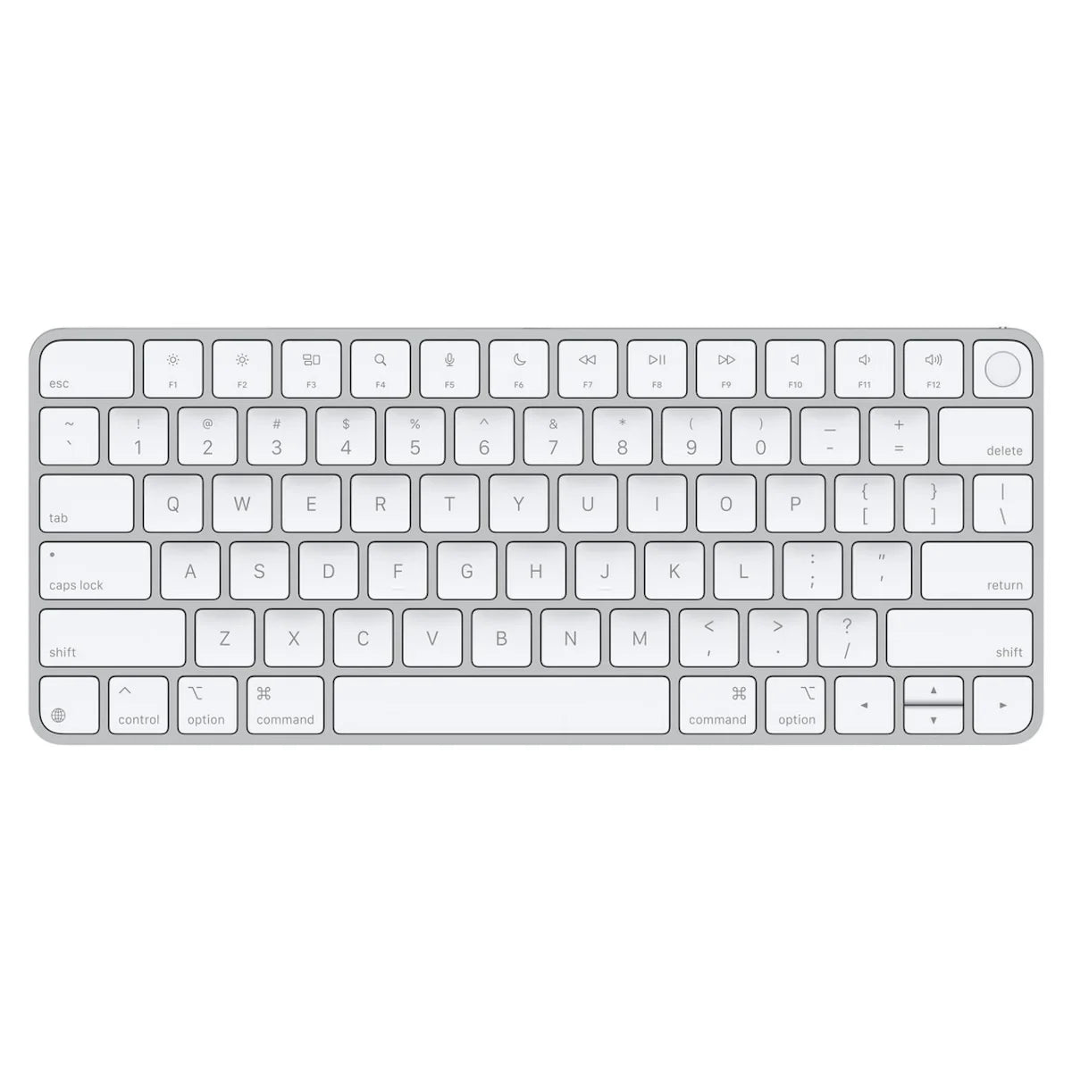 Apple Magic Keyboard sa Touch ID-om (USB-C), International English, bela