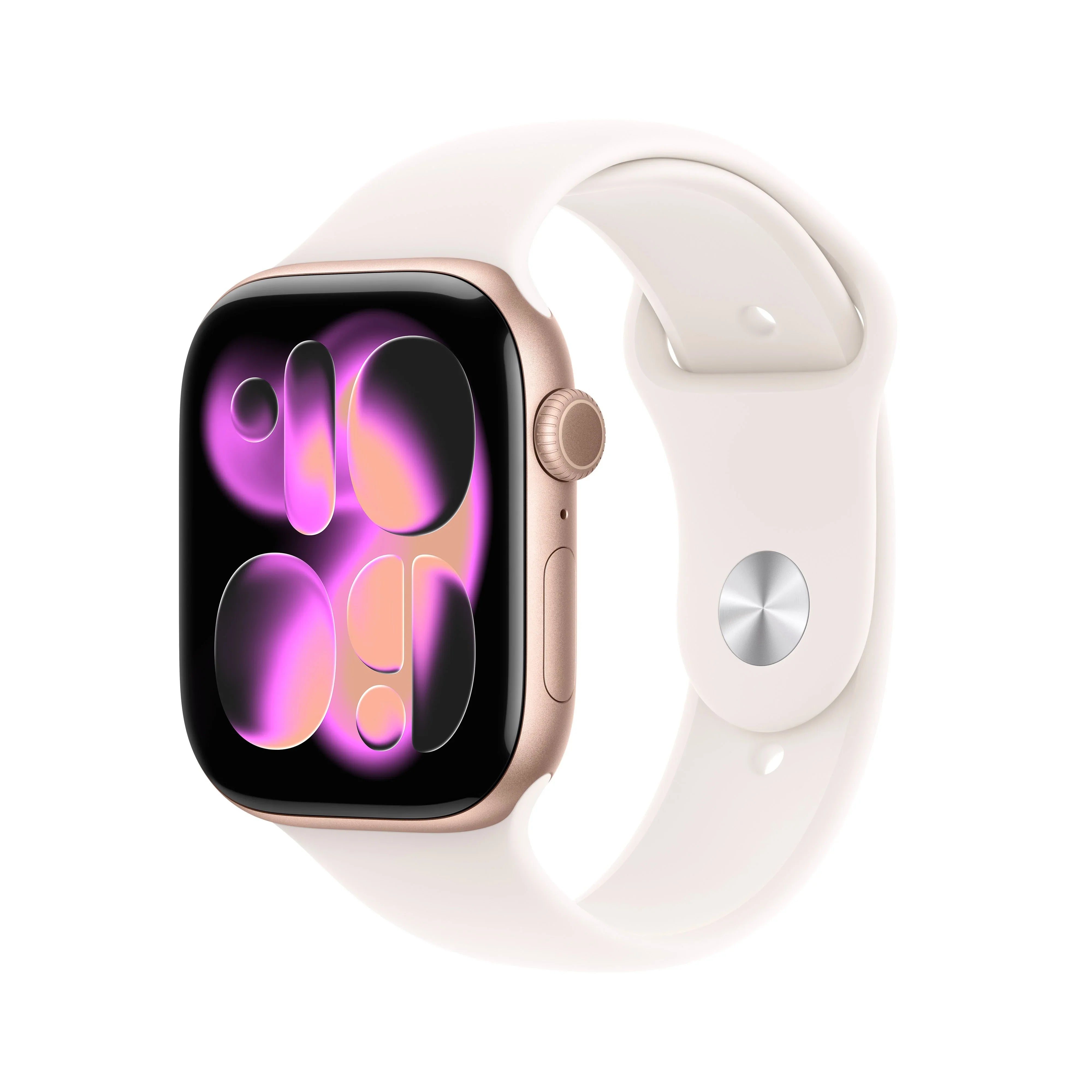 Apple Watch Series 11 GPS 46 mm Rose Gold, Light Blush M/L