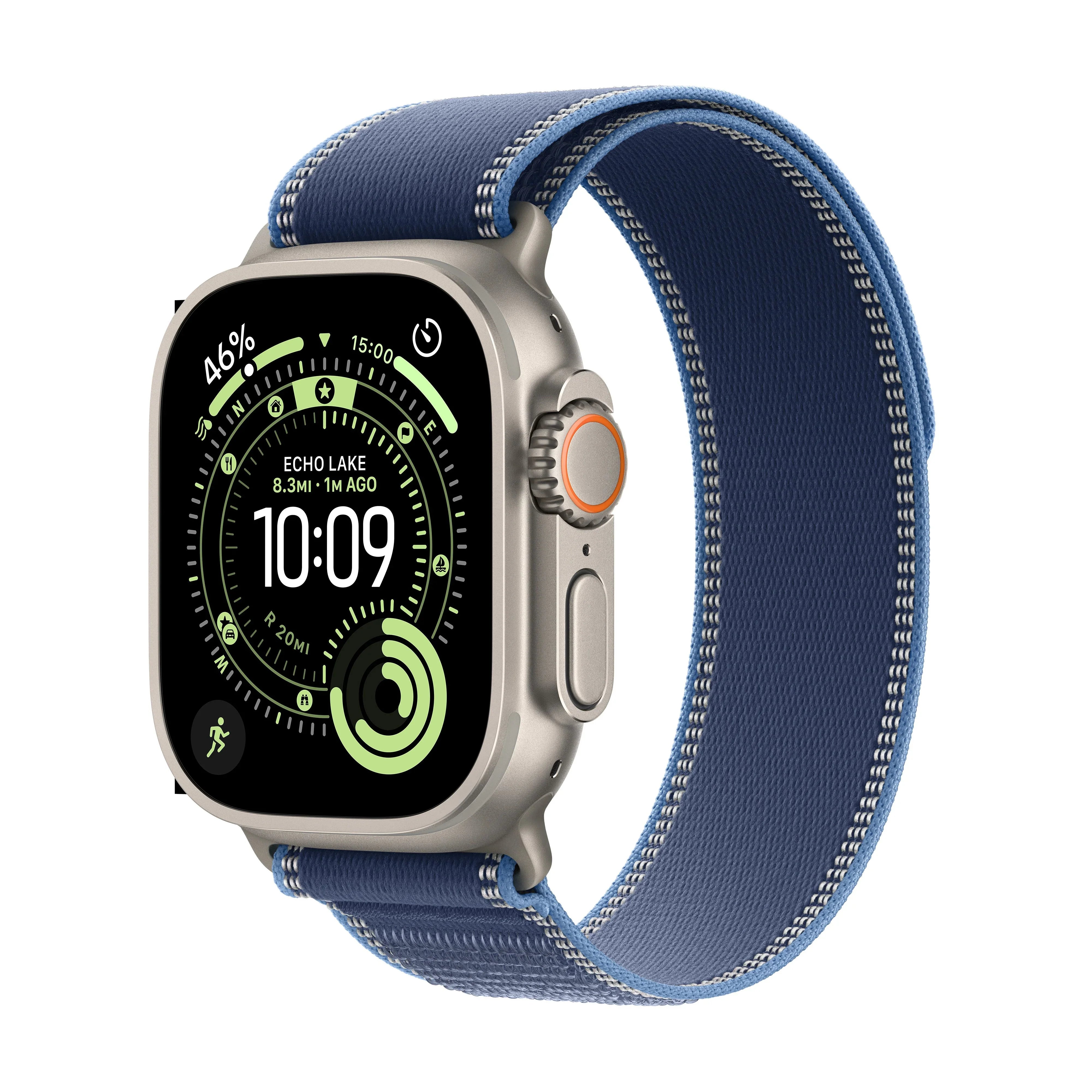 Apple Watch Ultra 3 GPS + Cellular 49mm Natural Titanium sa Trail Loop S/M