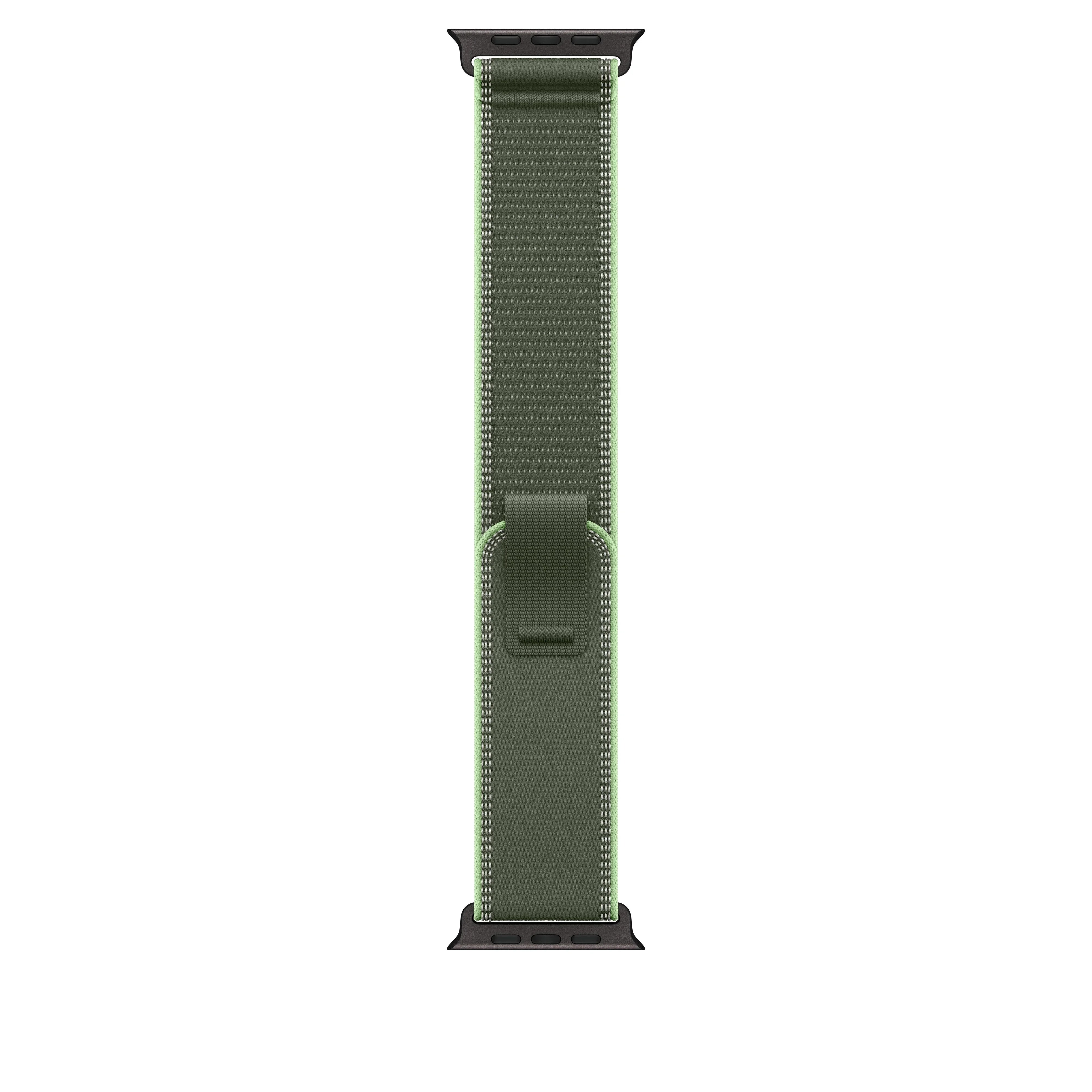 Apple Trail Loop 49 mm Green/Neon M/L, crni titanijumski završetak