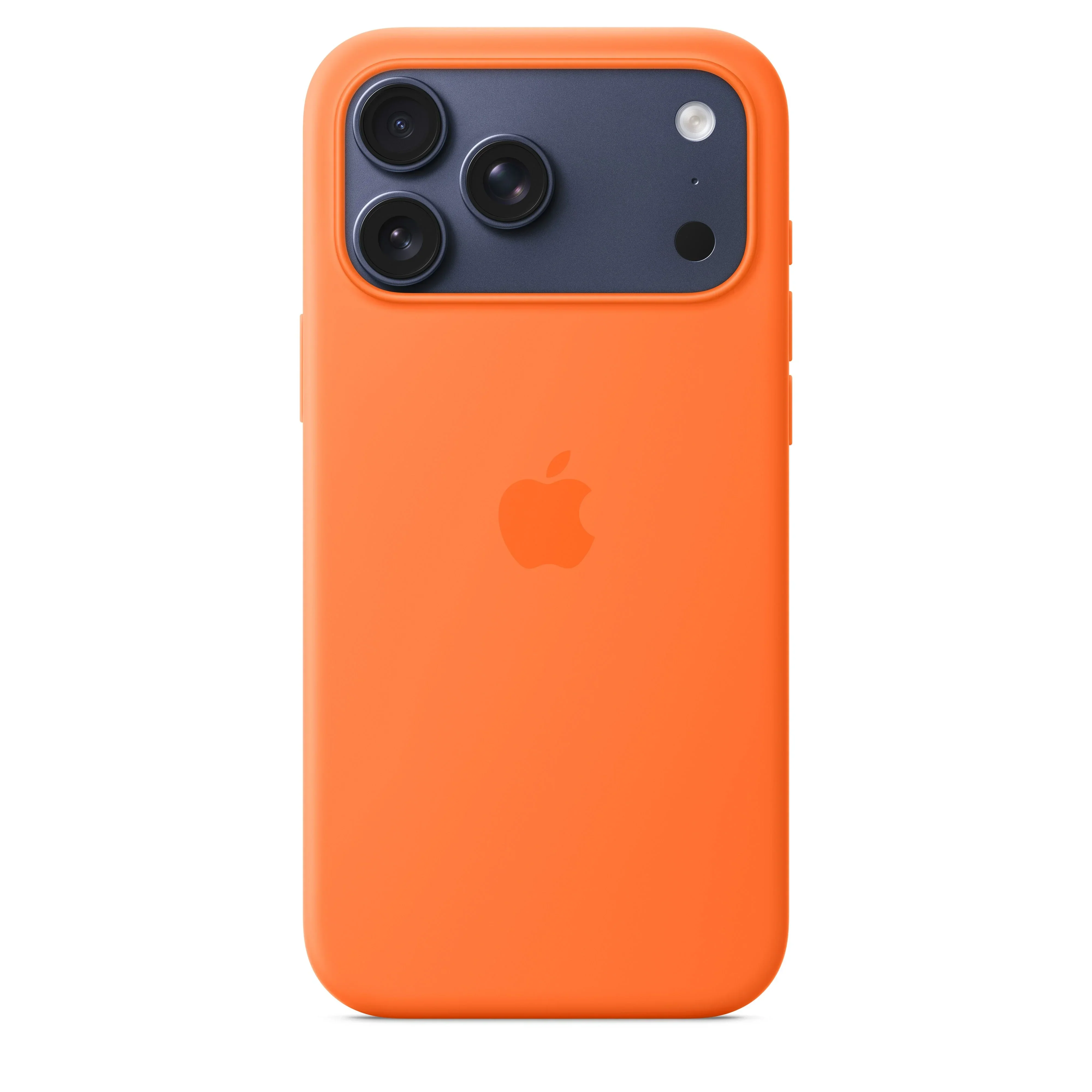 Apple iPhone 17 Pro Max Silicone Case sa MagSafe funkcijom, narandžasta