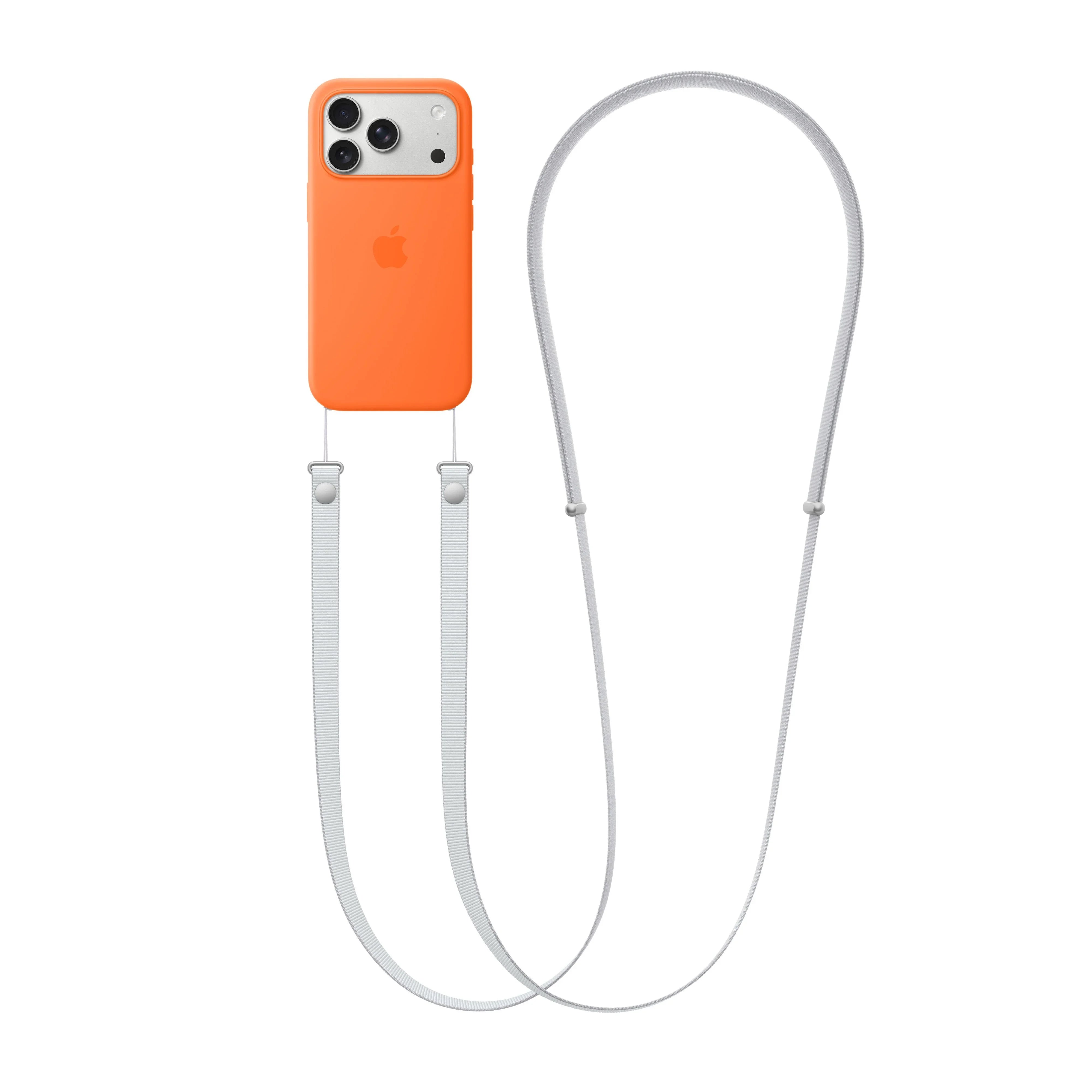 Apple Crossbody Strap za iPhone – svetlosiva, 208 cm