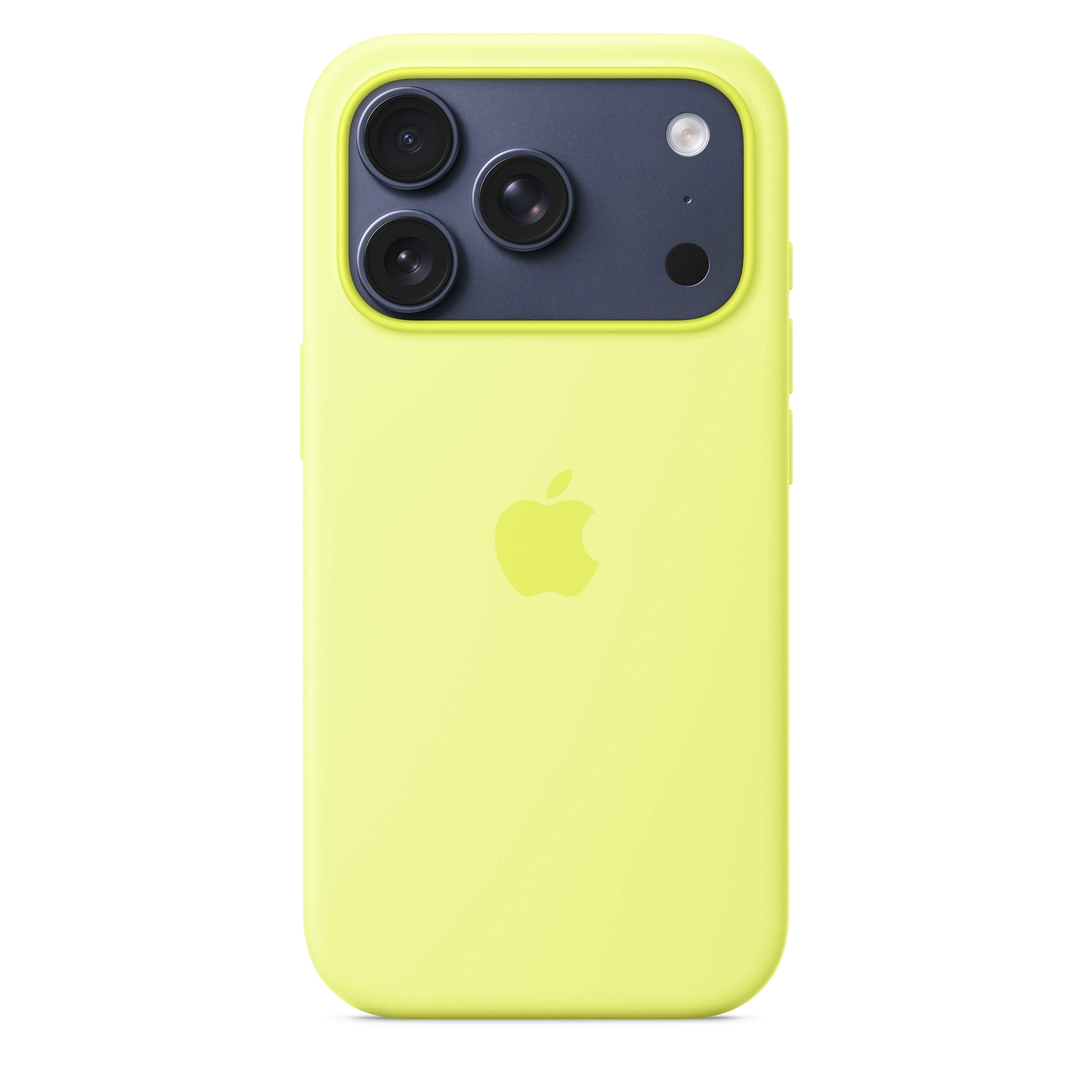 Apple Silicone Case za iPhone 17 Pro sa MagSafe – Neon Yellow