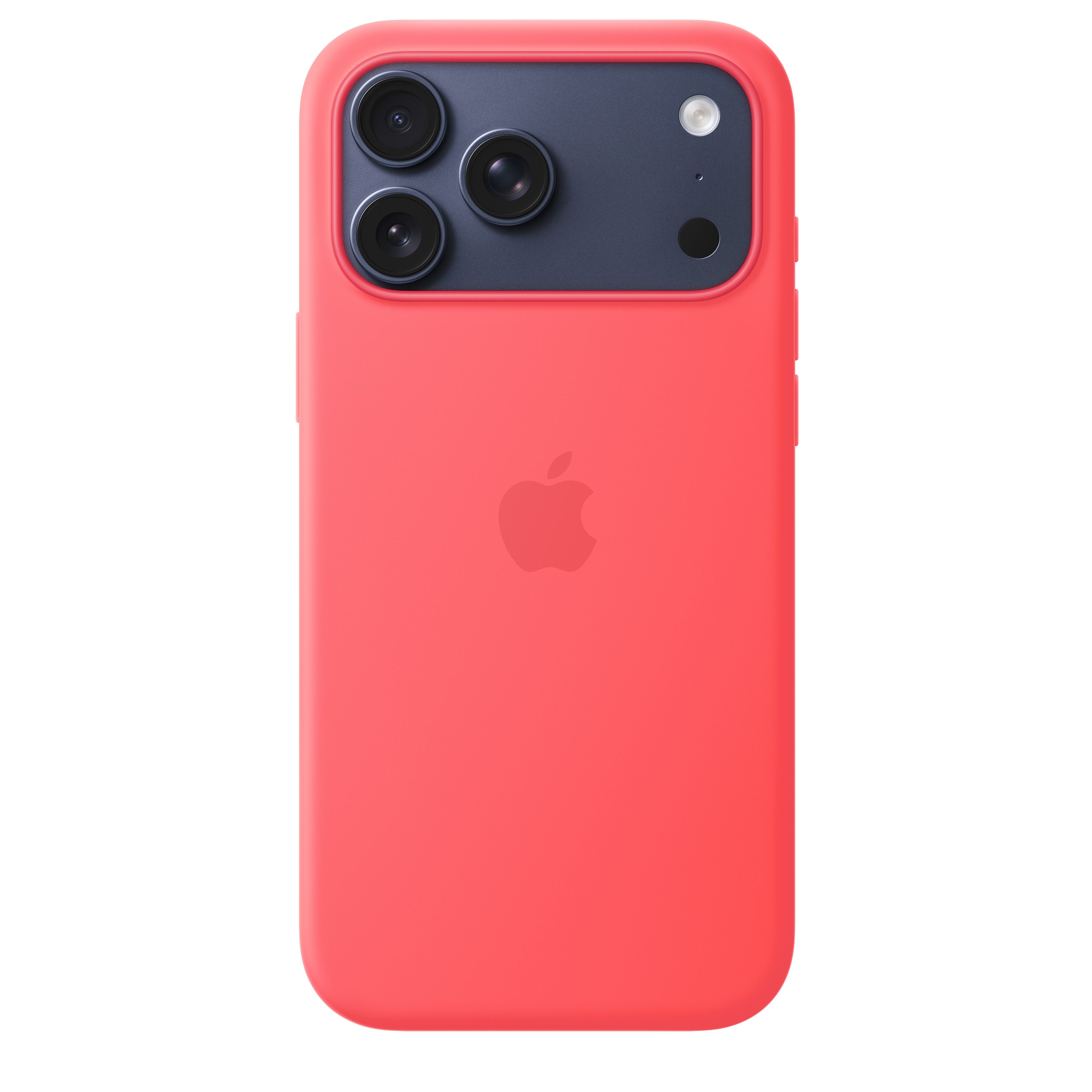 Apple iPhone 17 Pro Max silikonska maska sa MagSafe – Bright Guava