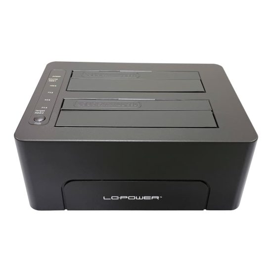 LC Power LC-DOCK-C-V2 HDD/SSD docking stanica USB-C sa 2 ležišta
