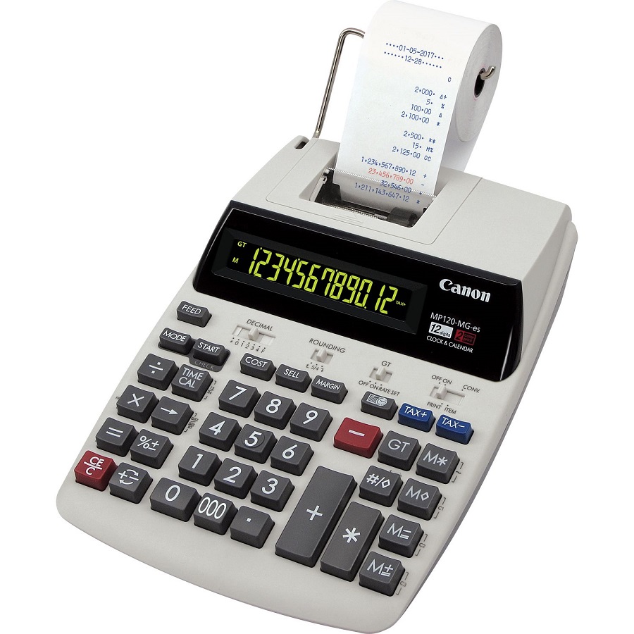 Canon MP120-MG-es II kalkulator sa štampačem, 12 cifara
