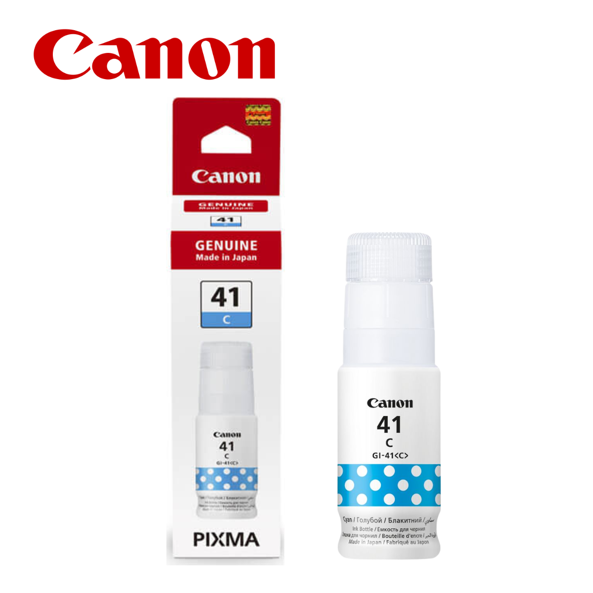 Canon GI-41 C cijan mastilo za dopunu PIXMA, 70 ml