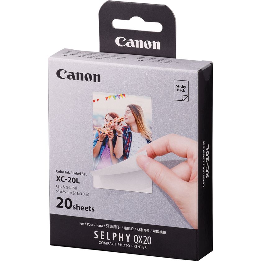 Canon XC-20L foto papir i kolor tinta 54 x 85 mm, 20 listova