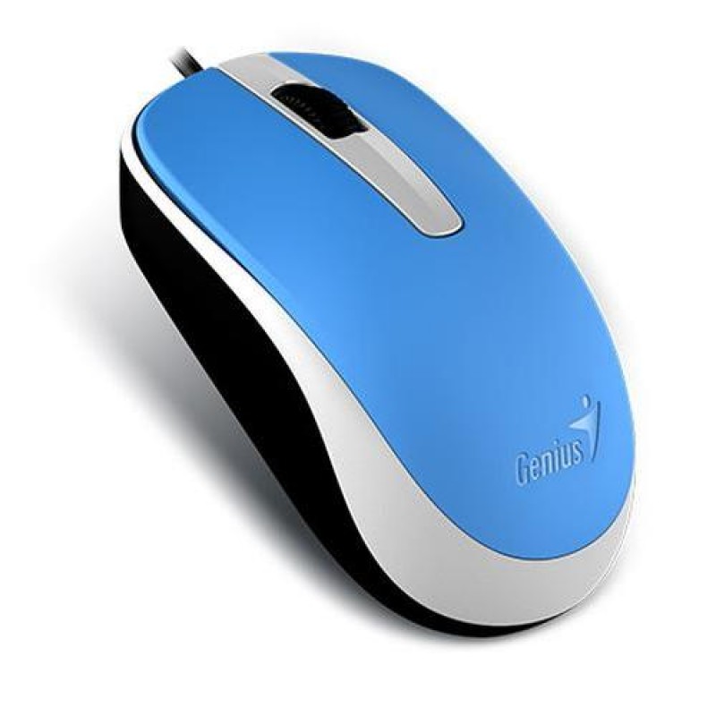 Genius DX-120 plavi optički USB miš, 1200 DPI