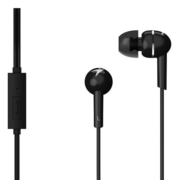 Genius HS-M300 crne stereo bubice sa mikrofonom