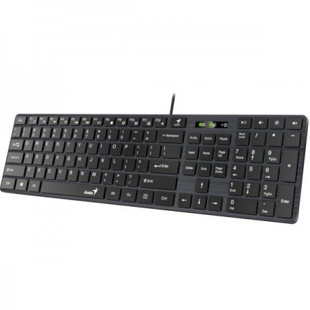 Genius SlimStar C126 USB set tastature i miša US crni