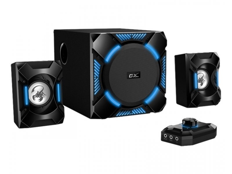 Genius SW-G2.1 1200 2.1 gaming zvučnici, 36W, crni