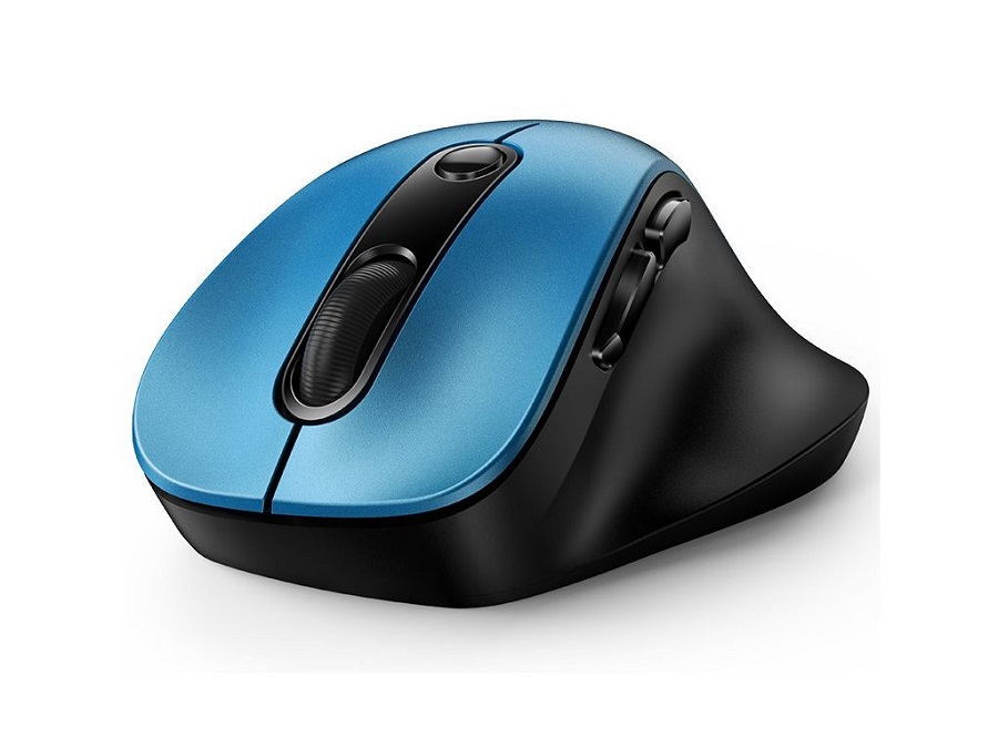 Genius Ergo 9000S plavi tihi bežični miš sa Bluetooth i 2,4 GHz vezom