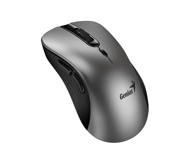 Genius Ergo 8100S AI Silver Grey bežični miš 1600 DPI sa Copilot tasterom