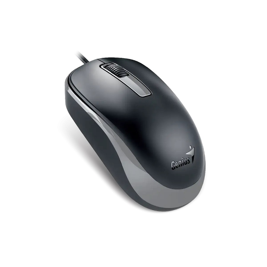 Genius DX-125S tihi žični miš 1200 DPI crno-sivi